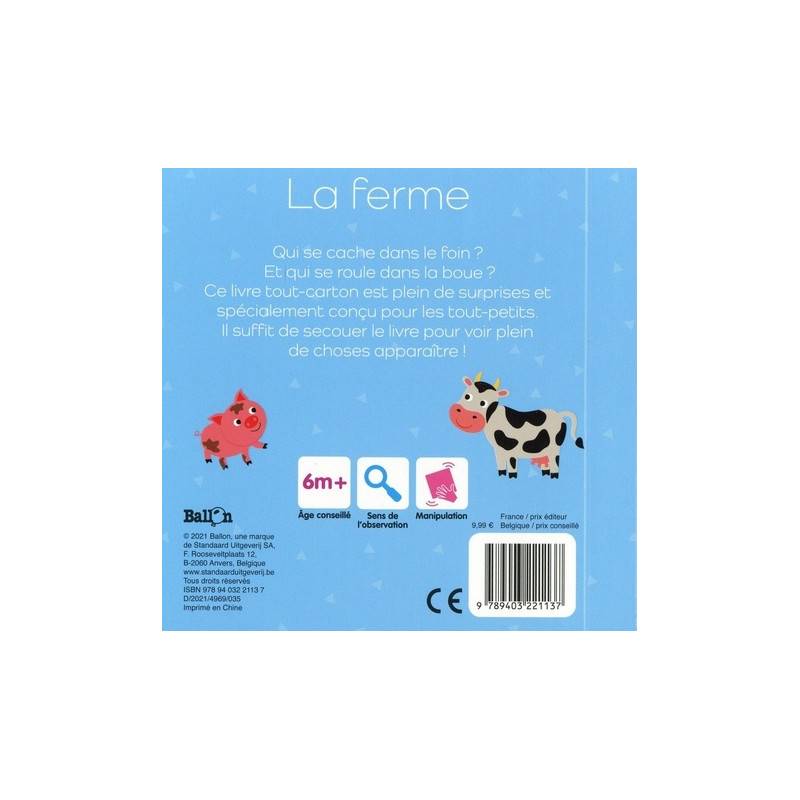 La ferme - Album 1 - 3 ans