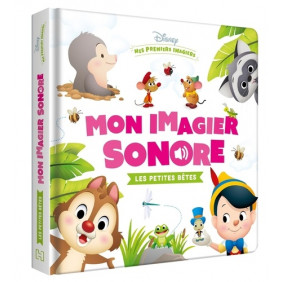 Mon imagier sonore Les petites bêtes - Album 0 - 3 ans