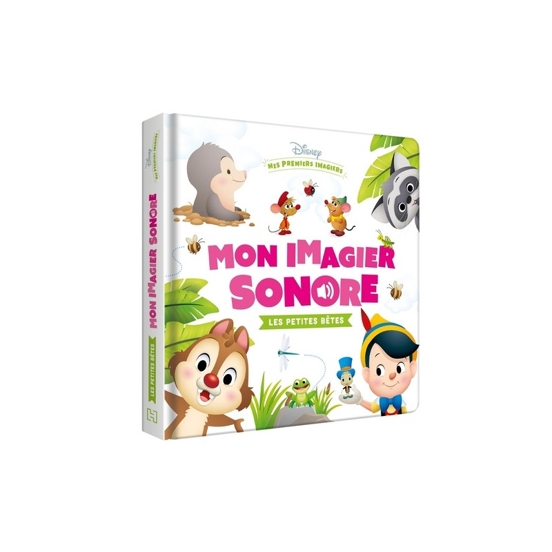 Mon imagier sonore Les petites bêtes - Album 0 - 3 ans