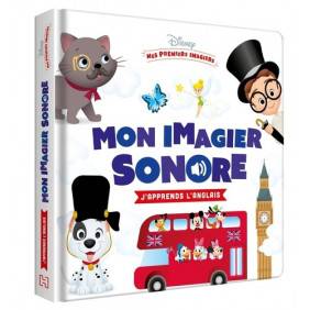 Mon imagier sonore - J'apprends l'anglais - Album 1 - 3 ans