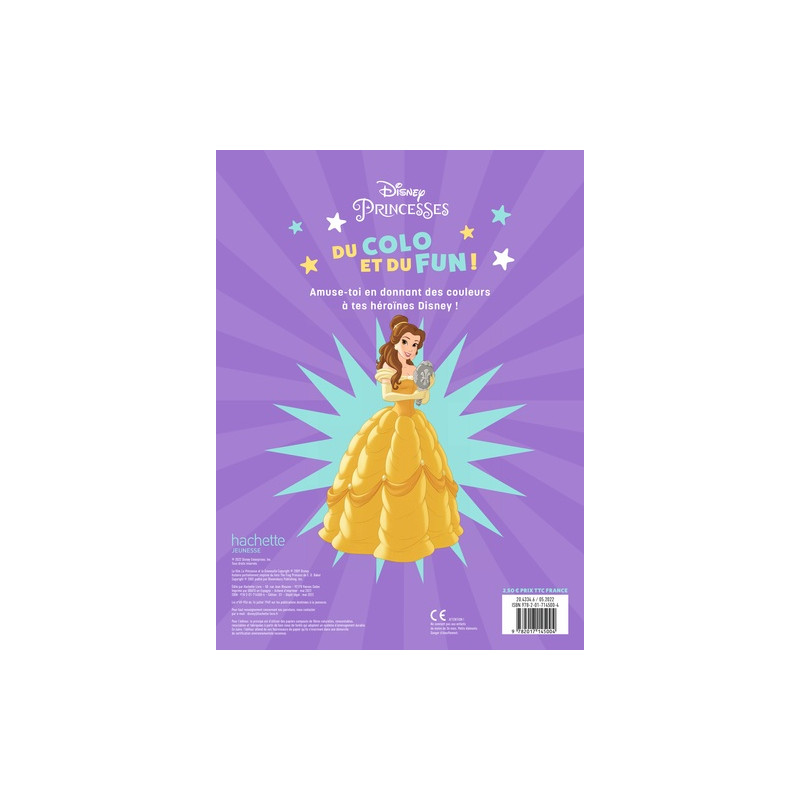 Disney princesses Fun colo - Album Dès 3 ans