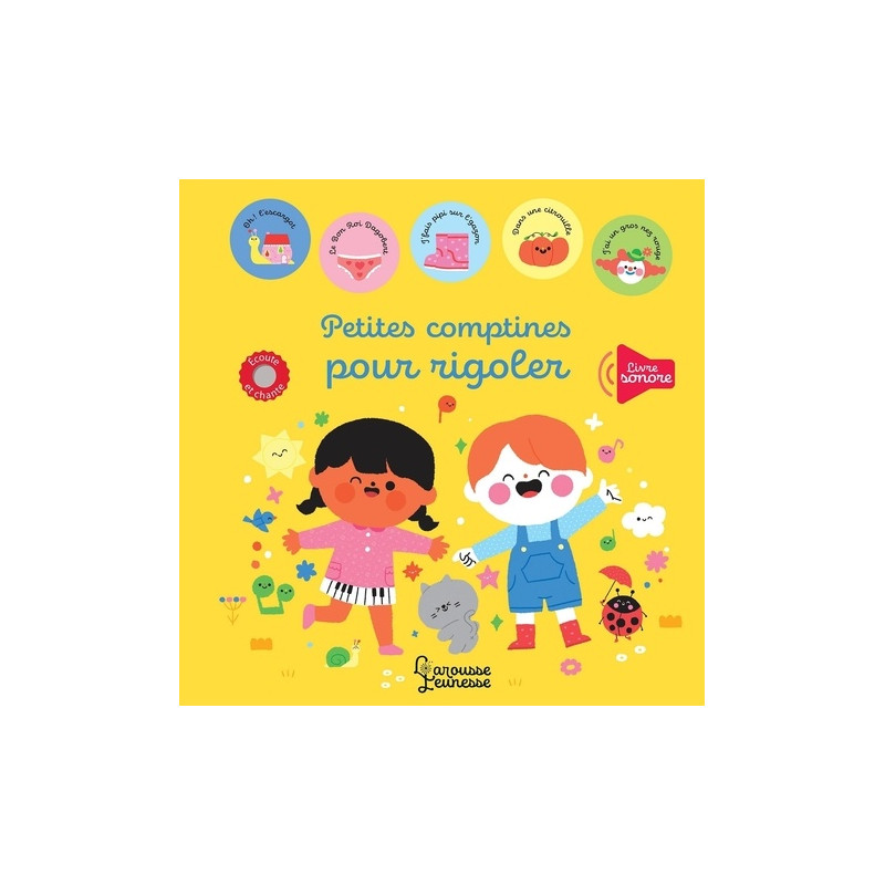 Petites comptines pour rigoler - Album  Dès 3 ans