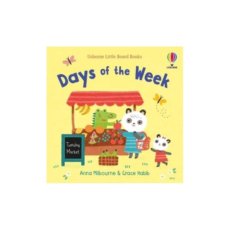 Days of the Week - Album
Edition en anglais 2 - 5 ans