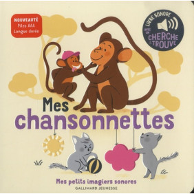 Mes chansonnettes - Des sons à écouter, des images à regarder - Album 1 - 3 ans