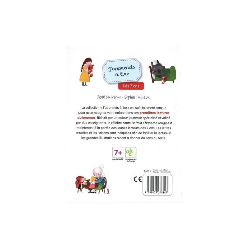 Le petit chaperon rouge - Grand Format 7 - 9 ans