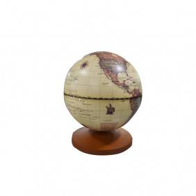 Globe 14 cm lumineux tactile musical 3 coul