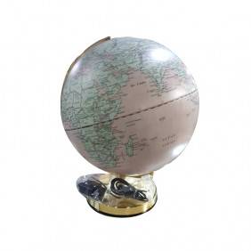 Globe lumineux 30cm antique rose