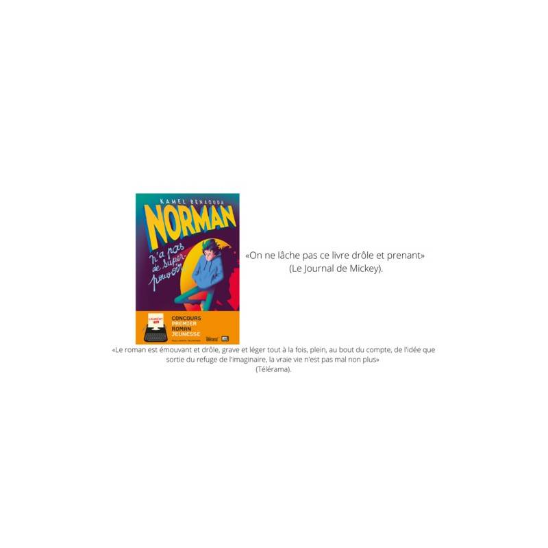 Norman n'a pas de super-pouvoir - Grand Format 0 - 12 ans