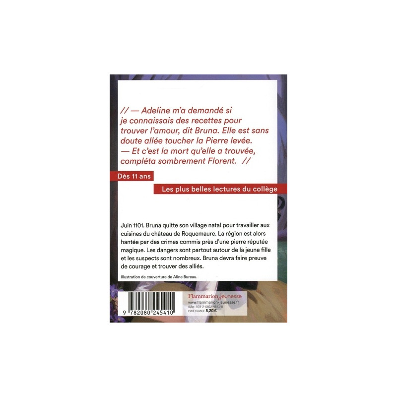 Le crime de la Pierre levée - Poche 11 - 12 ans