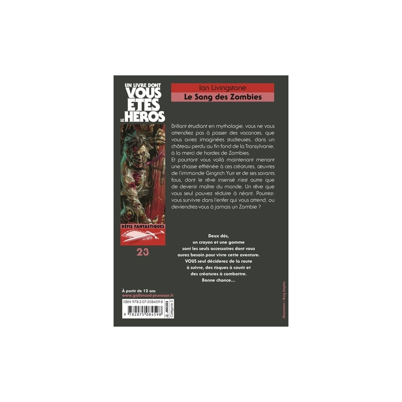 Défis fantastiques Tome 23 - Poche 9 - 12 ans