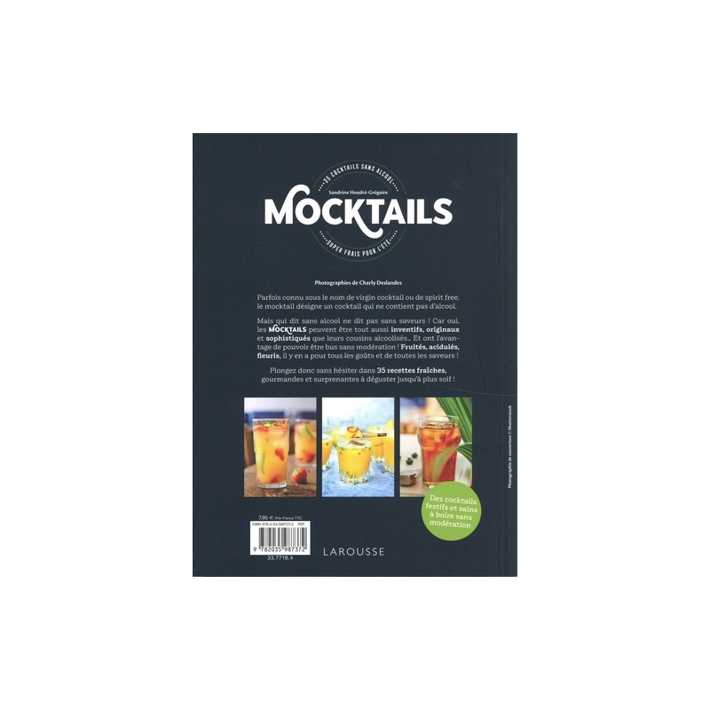 Mocktails - 35 cocktails super frais pour l'été - Grand Format