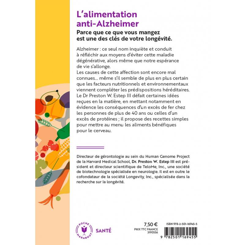 L'alimentation anti-Alzheimer - Poche