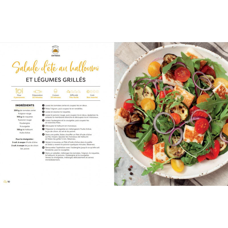 Raconte-moi des salades - 60 recettes pleines de fraîcheur - Grand Format