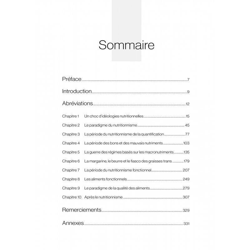 Nutritionnisme - Science et politique des recommandations alimentaires - Grand Format