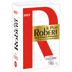 Le Petit Robert de la langue française et sa version numérique - Grand Format - Edition 2023