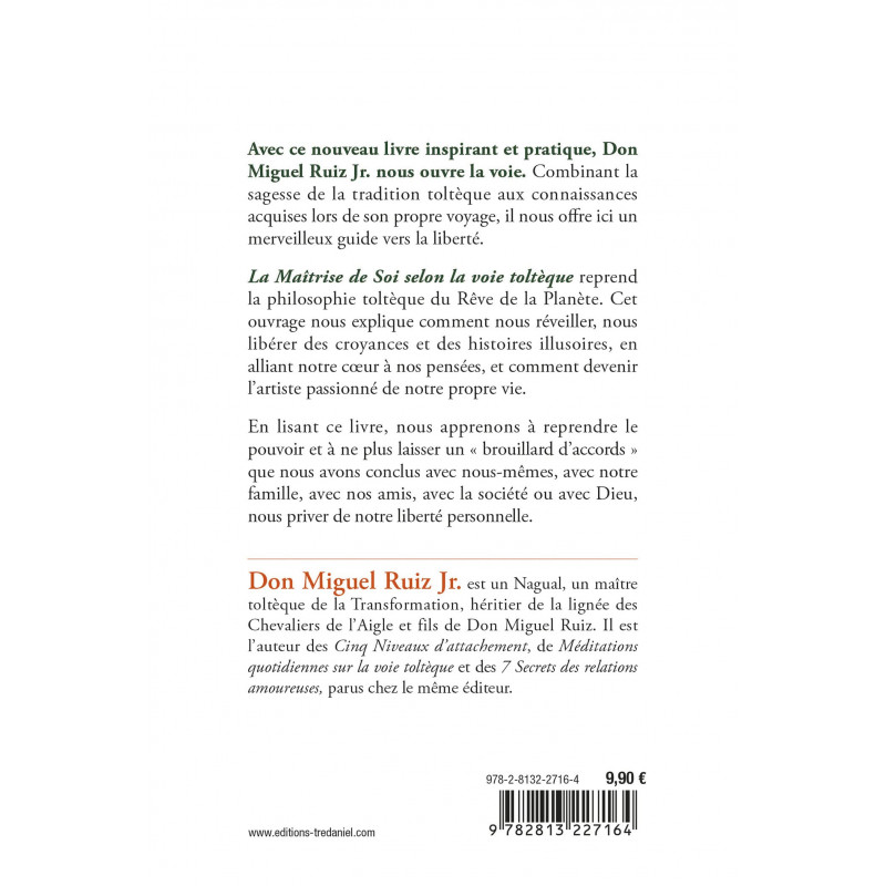 La maîtrise de soi selon la voie toltèque - Un guide vers la liberté - Poche