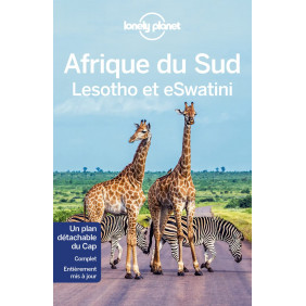 Afrique du Sud, Lesotho et Swaziland - Grand Format - 11e édition avec 1 Plan détachable