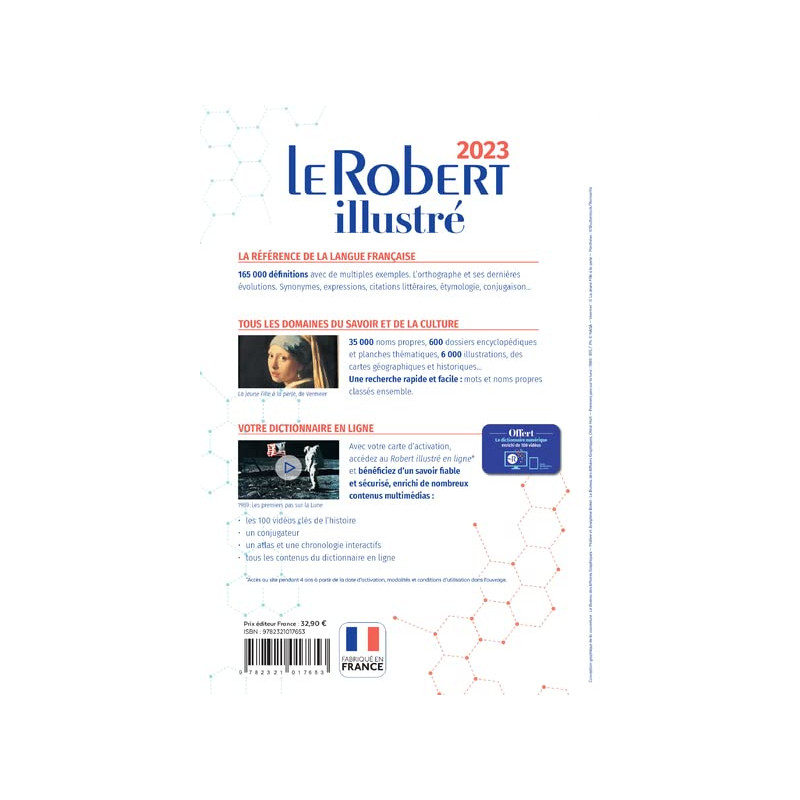 Le Robert illustré - Avec le dictionnaire numérique enrichi de 100 vidéos - Grand Format - Edition 2023