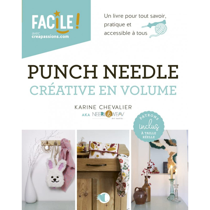 Punch needle - Créative en volume - Grand Format