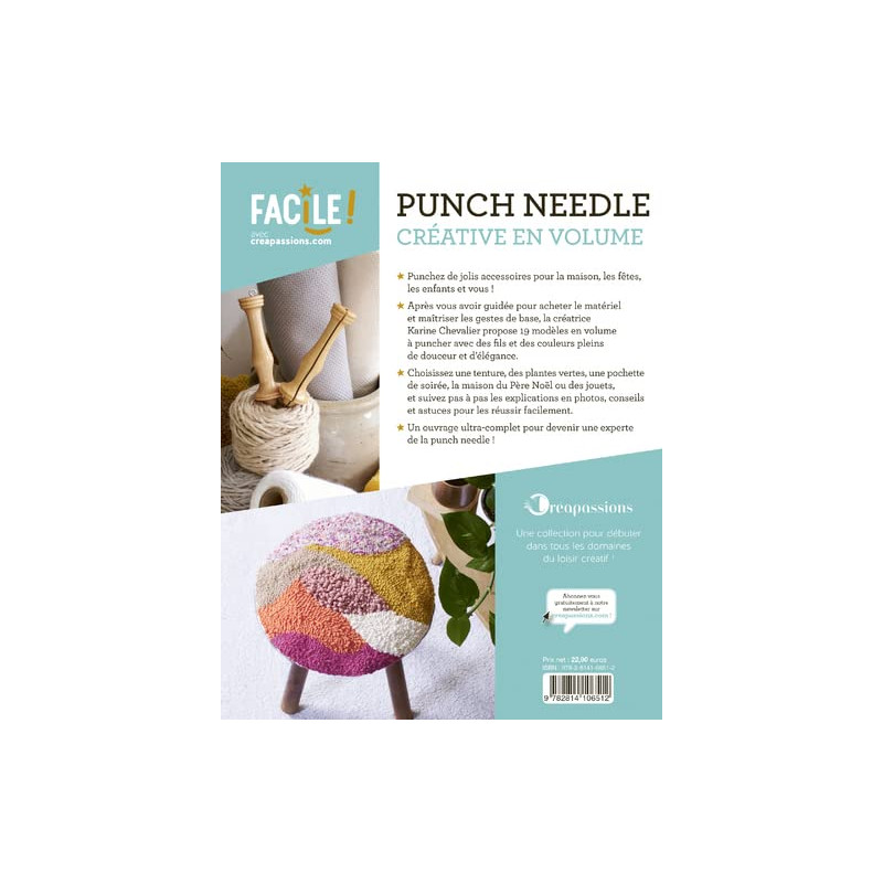 Punch needle - Créative en volume - Grand Format