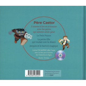 3 contes du Père Castor - Gare aux ogres ! - Album
avec 1 CD audio 3 - 5 ans
