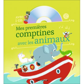 Mes premières comptines avec les animaux - Album
avec 1 CD audio 3 - 5 ans