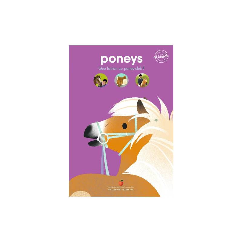 Poney-club - Que fait-on au poney-club ? - Album 4 - 7 ans
