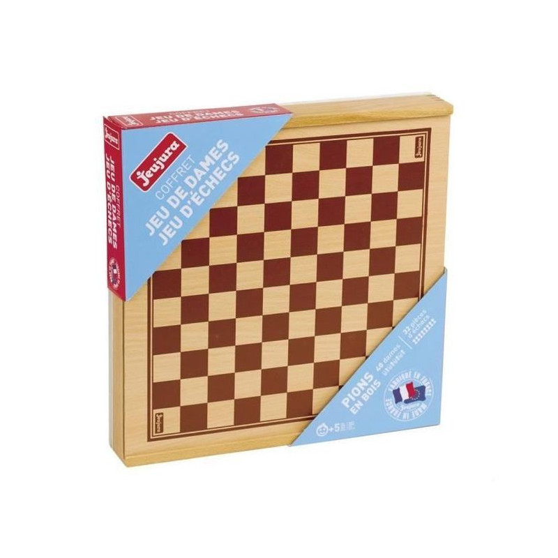 Jeu de dames et d'échecs A partir de 5 ans