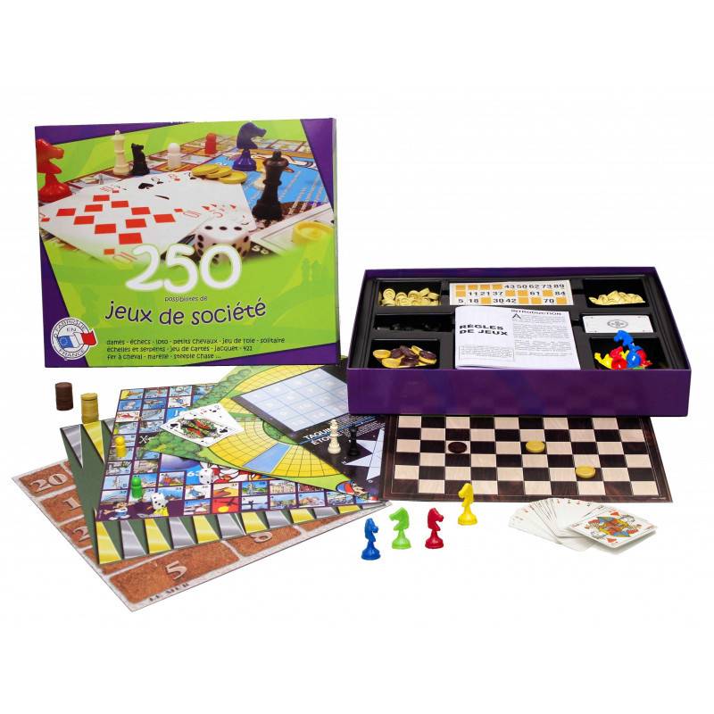 Coffret 250 jeux