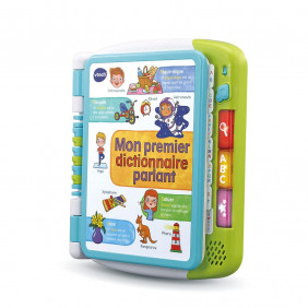 VTech - Mon Premier dictionnaire parlant, dictionnaire Enfant, Jouet Éducatif - De 36 mois à 6 ans