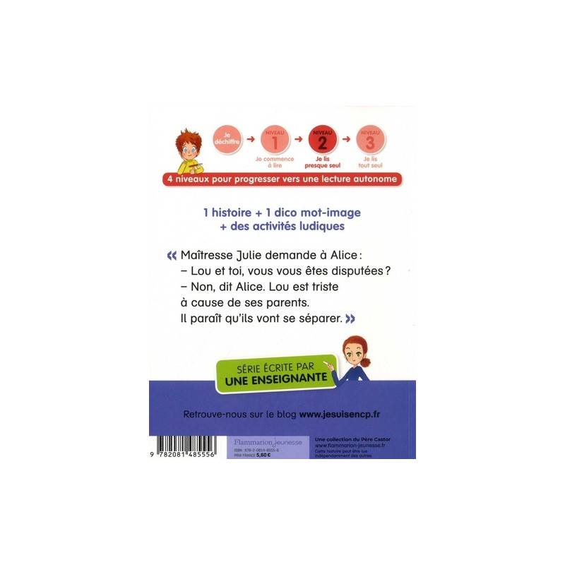 Je suis en CP Tome 15 - Poche-Lou a deux maisons 6 - 9 ans