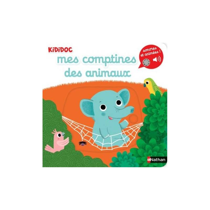 Mes comptines des animaux - Album  3 - 5 ans