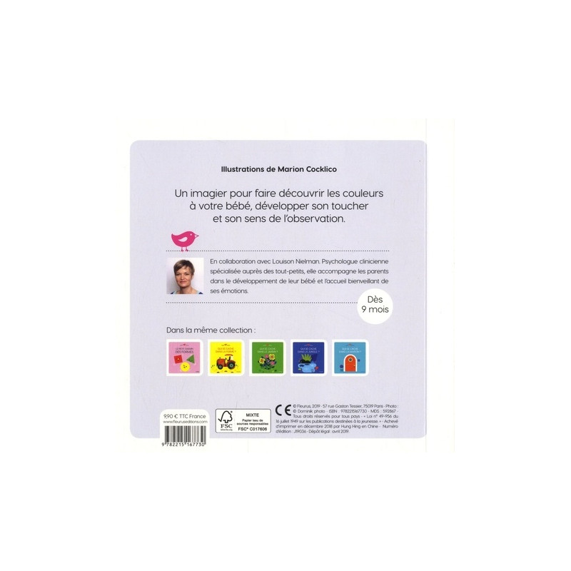 Le petit chemin des couleurs - Album - Dès 0 mois