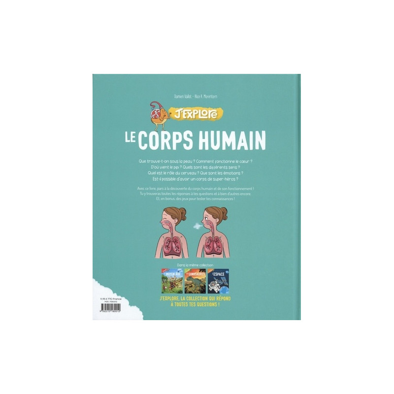 Le corps humain - Album - Dès 6 ans