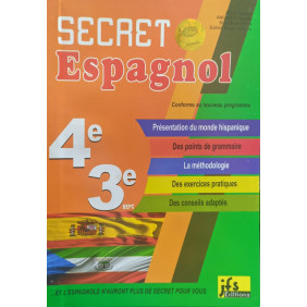 Secret espagnol 4eme , 3eme - résumé + exos corrigés