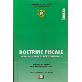Doctrine fiscale Ed 2022 -DGI
