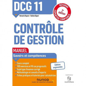 DCG 11 Contrôle de gestion - Manuel Savoirs & Compétences - Campus
