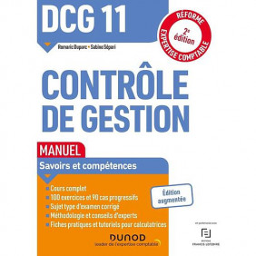 DCG 11 Contrôle de gestion - Manuel Savoirs & Compétences - Campus