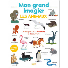 Mon grand imagier Les animaux - Album - Dès 1 an