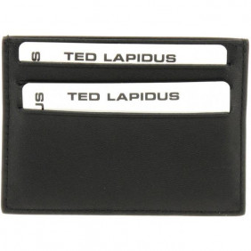 Porte cartes homme - cuir de vachette noir
