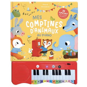 Mes comptines d'animaux au piano - Dès 3 ans