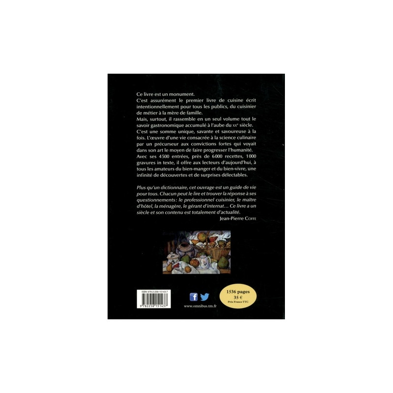 Dictionnaire universel de cuisine pratique - Grand Format