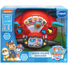 Volant d'activité Super pilote éducatif - Pat Patrouille - Dès : 2 ans