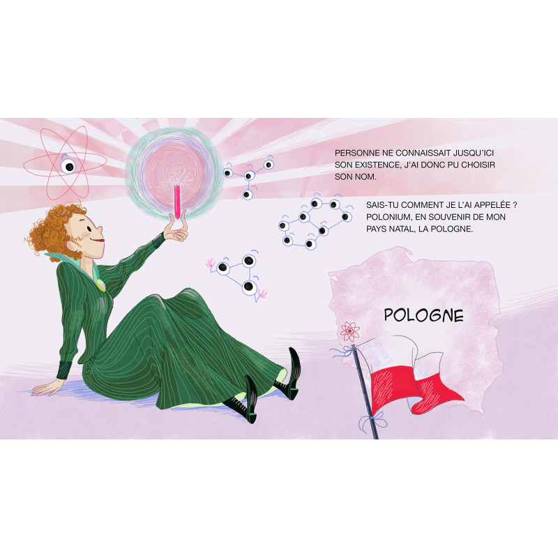 Marie Curie, une découverte atomique ! - Album - 3 - 5 ans