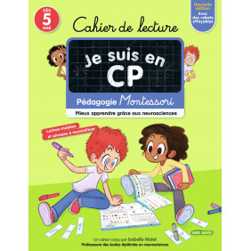 Cahier de lecture Je suis en CP - Edition 2022 - Grand Format - Dès 5 ans