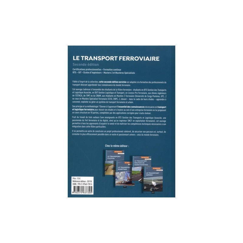 Le transport ferroviaire - Edition 2020 - Grand Format