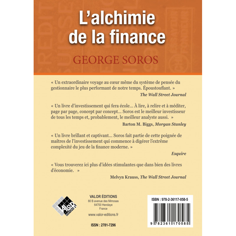 L'alchimie de la finance - Grand Format