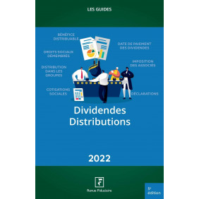 Dividendes, distributions - Edition 2022 - Grand Format