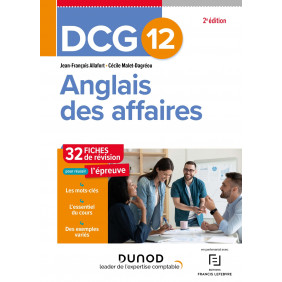 Anglais des affaires DCG 12 - Fiches de révision - Grand Format