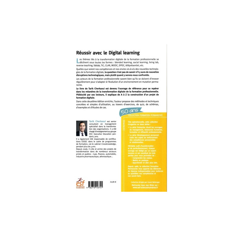 Reussir le digital learning - 2e édition revue et augmentée - Grand Format